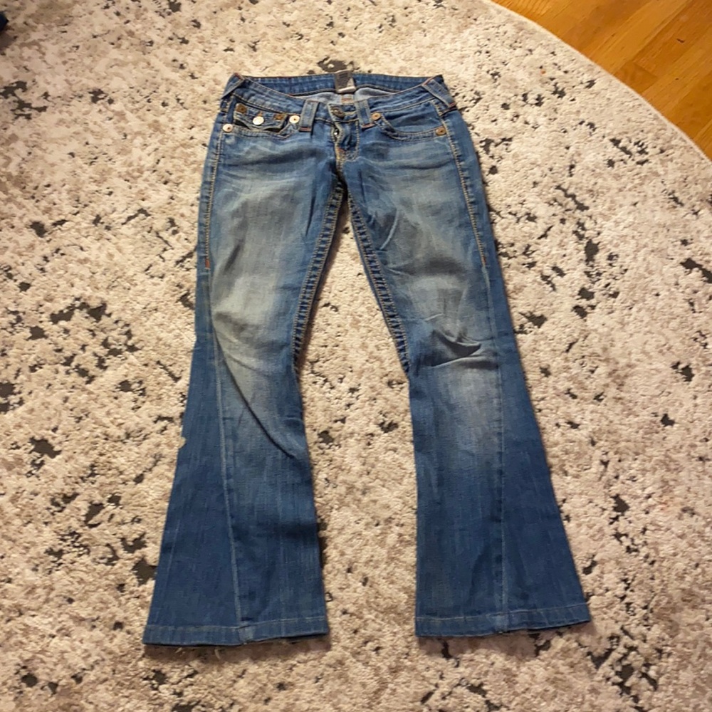 TRUE RELIGION original flare cut jeans